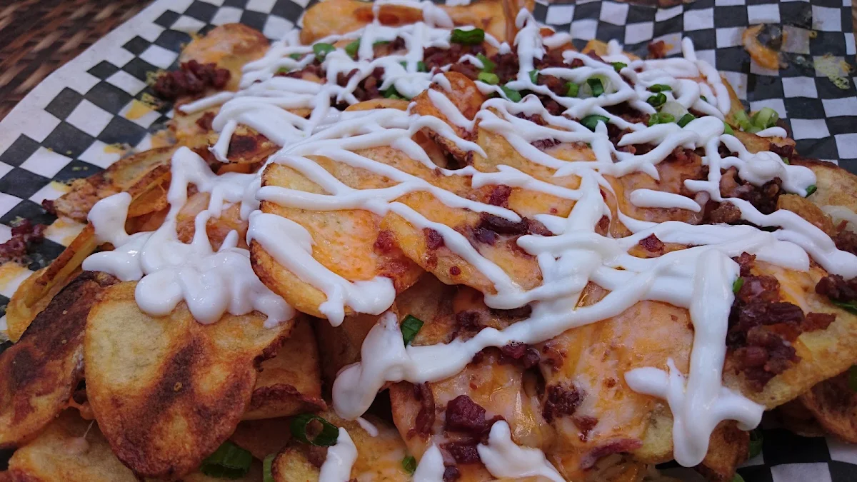 Chicken Caesar Nachos