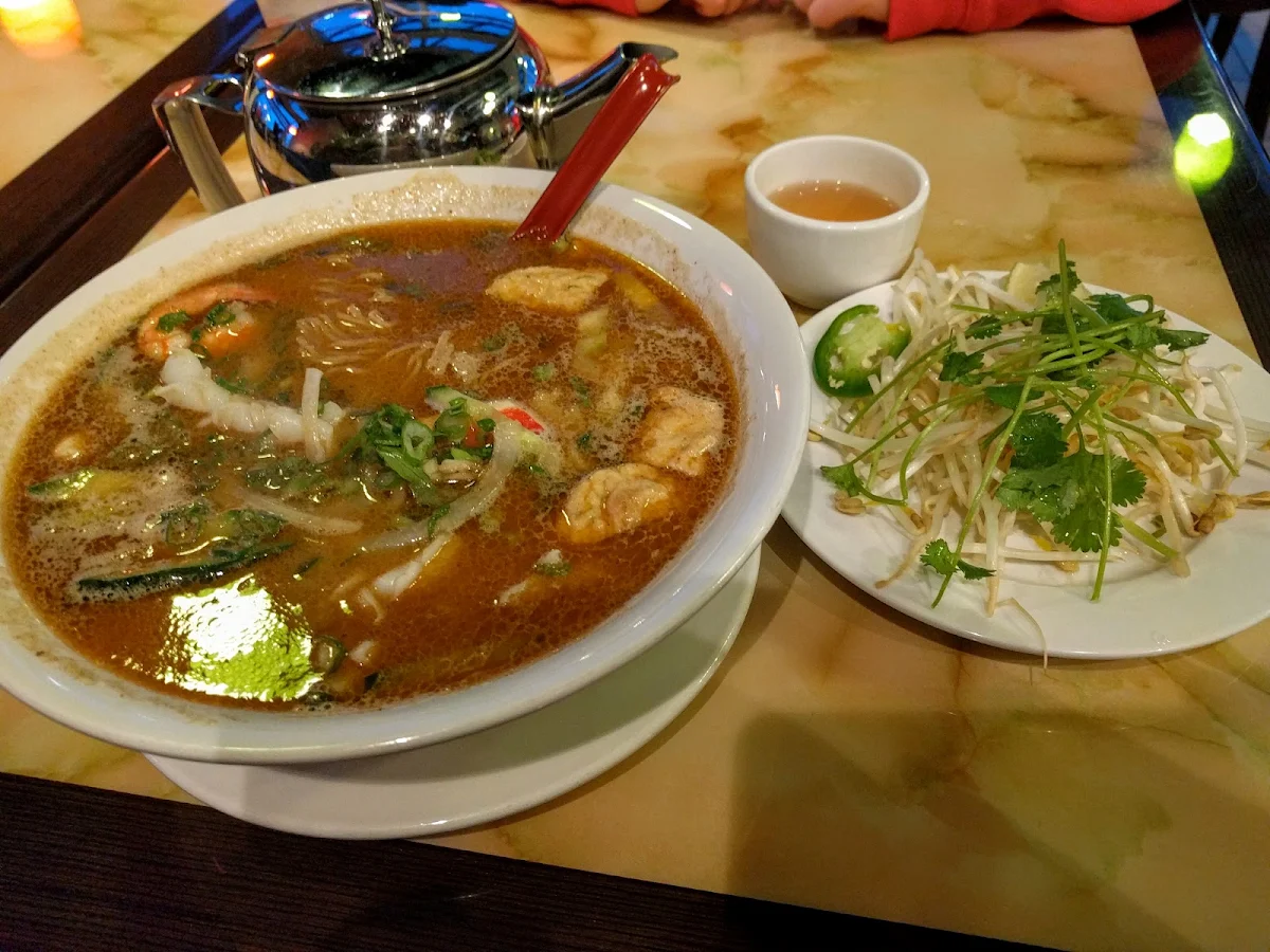 Seafood Rice Noodle Soup