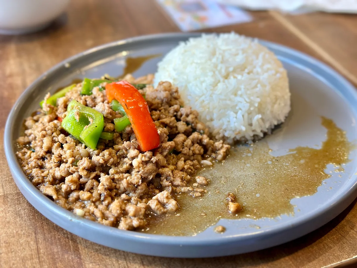 Crunchy Fried Chicken Rice