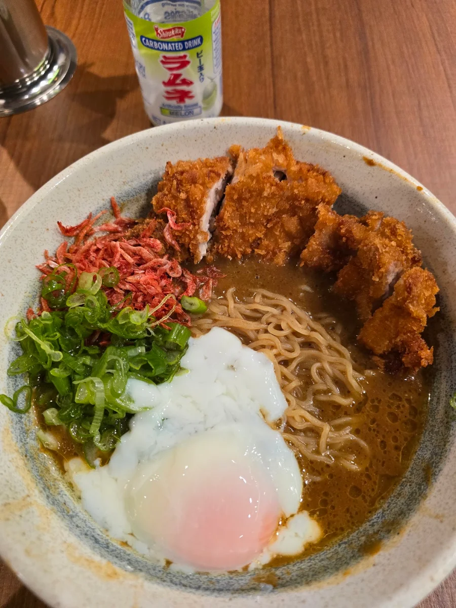 Chicken Cutlet EBI Miso Ramen