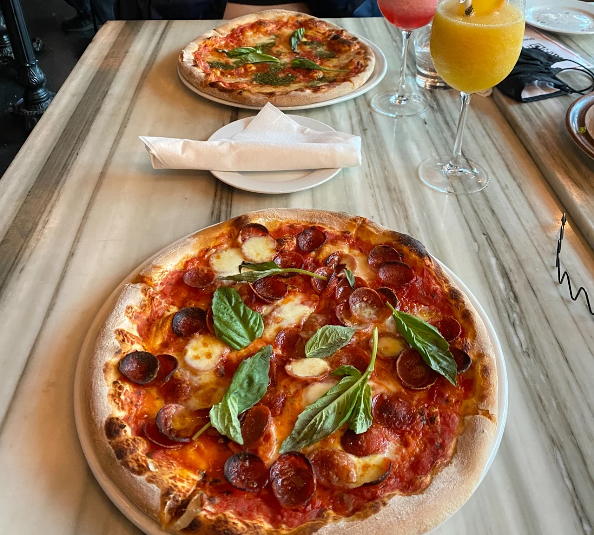 Pesto Margherita Pizza Margherita