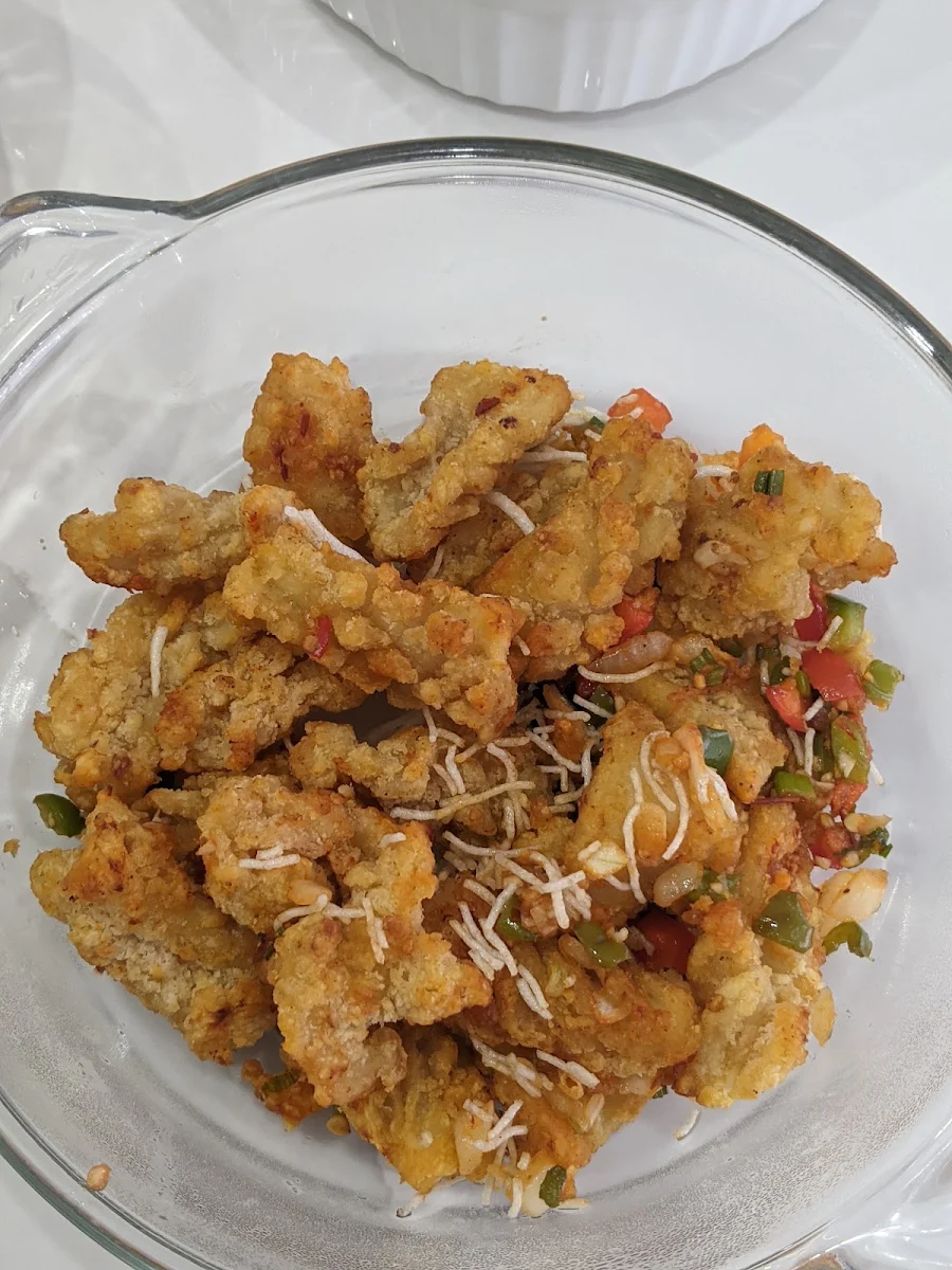 Spicy Salt and Pepper Squid