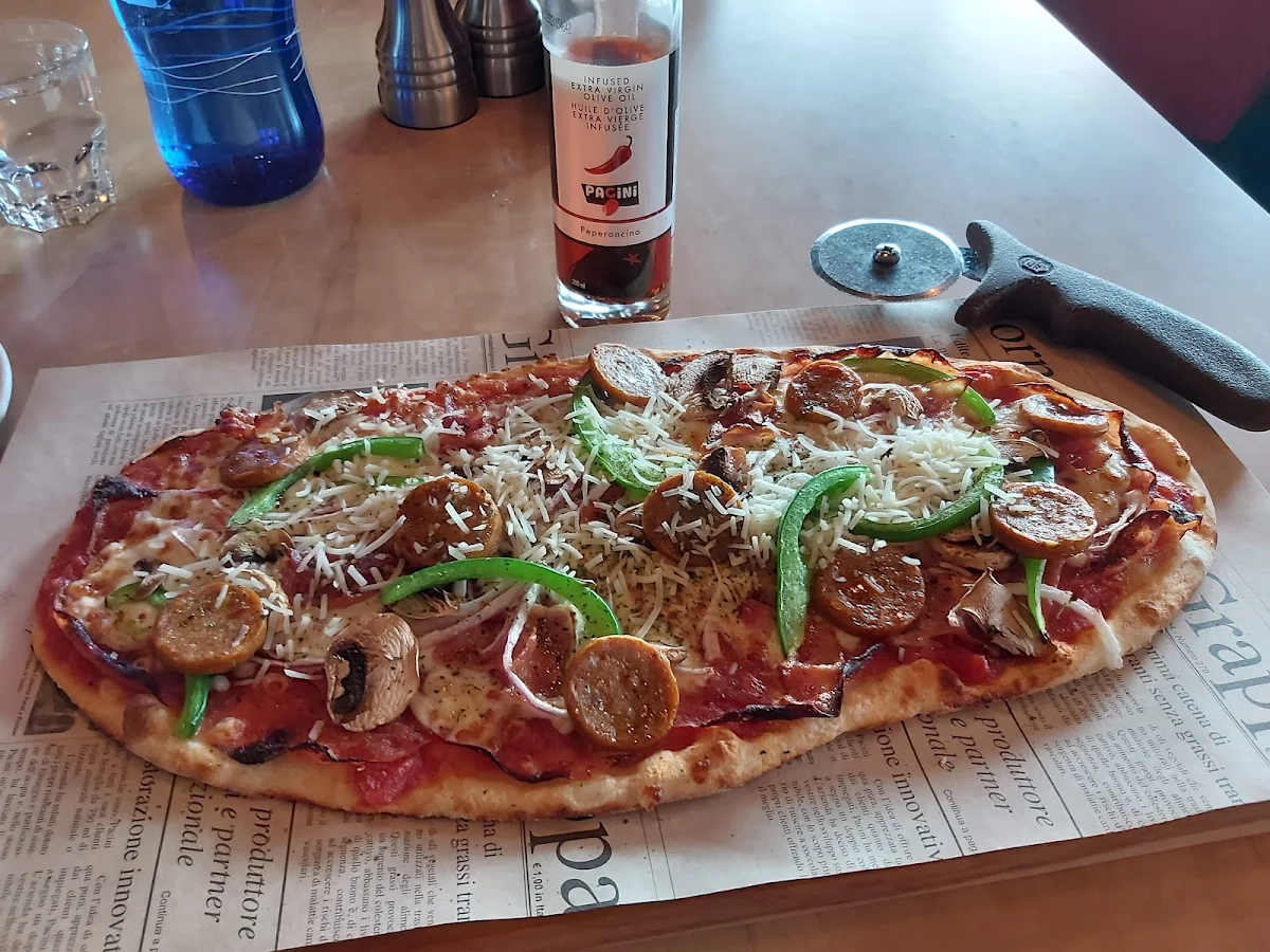 Pepperoni Pizza with Italian Sausage