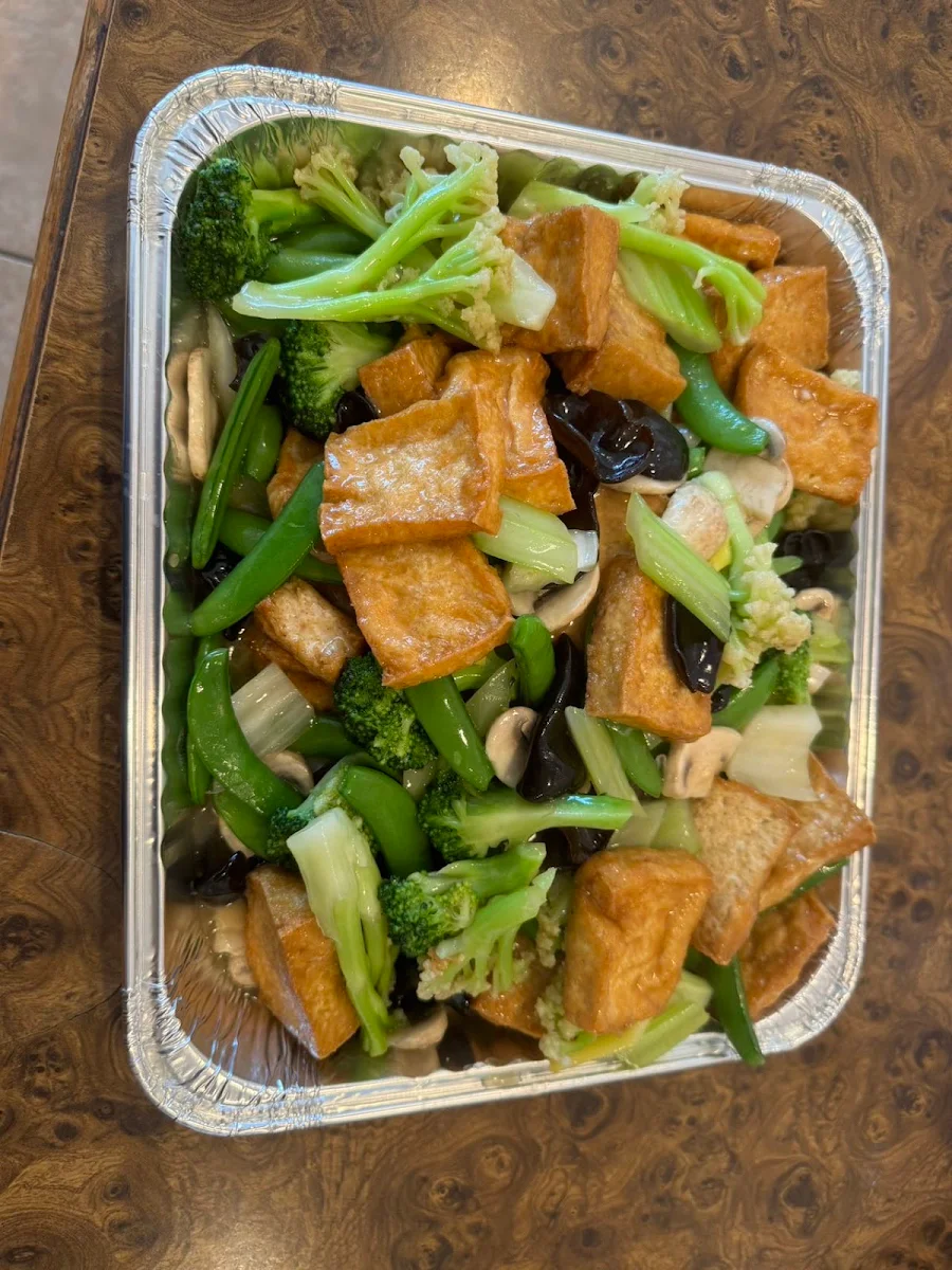 Deep Fried Tofu & Mix Vegetables