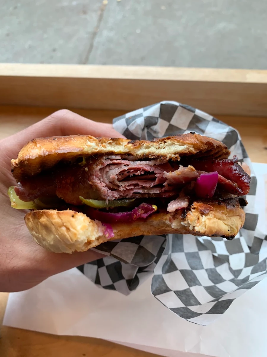 Sandwich Brisket Brisket Sandwich