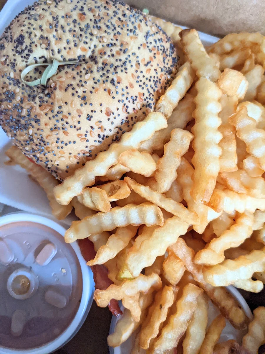 Chicken Burger Meal