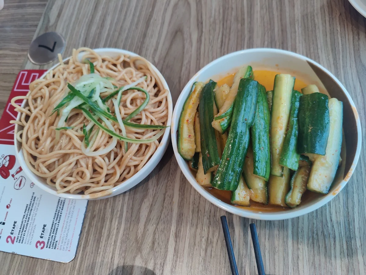 Cold Noodles With Peanut Butter 9 Nouilles Froides Au Beurre D'arachide