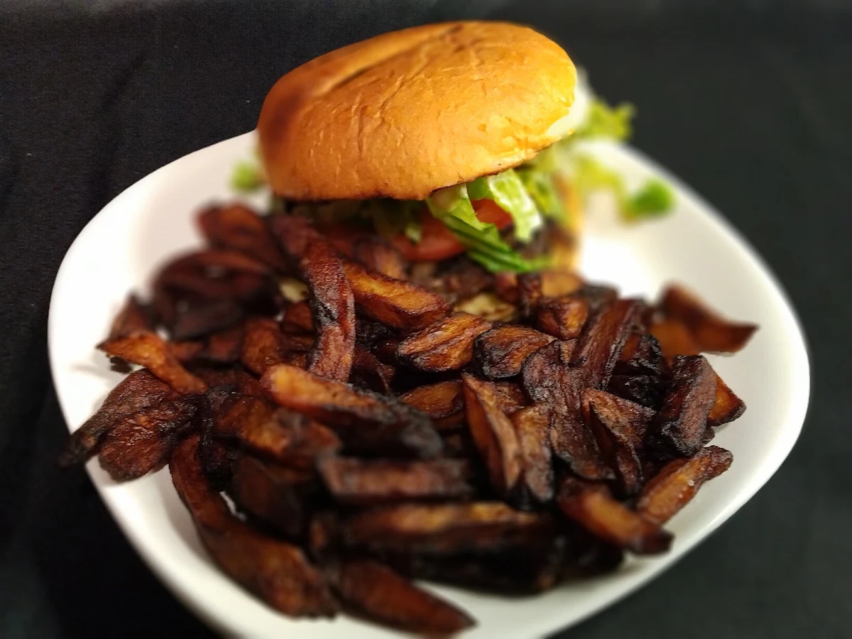 Burger and Fries