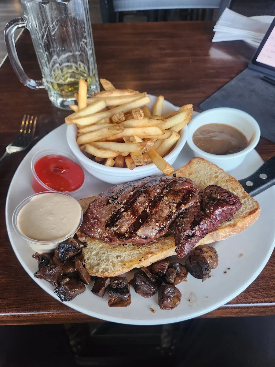 Steak Sandwich, Overtime Taphouse