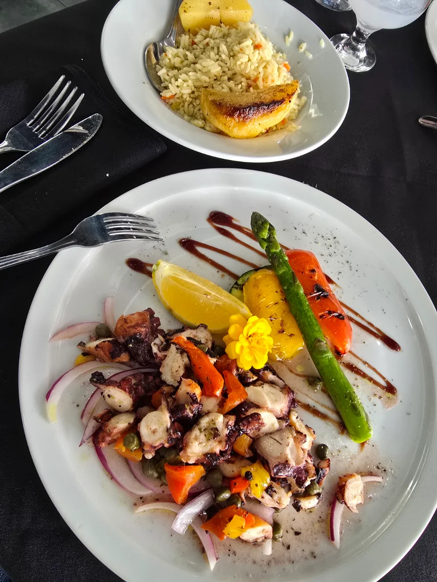 Grilled Octopus Main