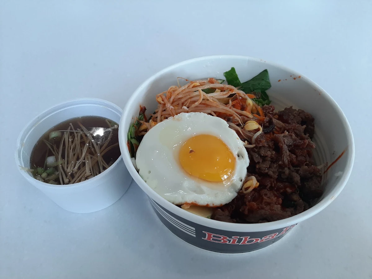 Sweet and Sour Beef Bibimbap