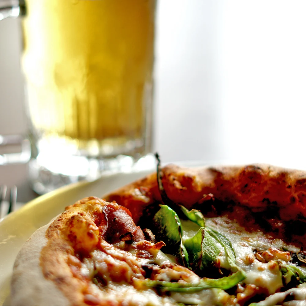 Pizza 9'' Un Bock de Bière A Beer Mug