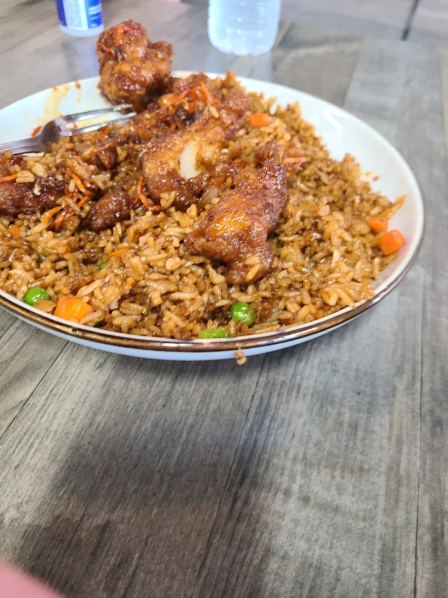 Crispy Ginger Chicken Fried Rice