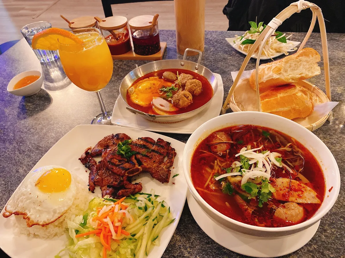 Grilled Lemongrass Beef Short Ribs & Fried Egg Cơm Bò Nướng Trứng Ốp La