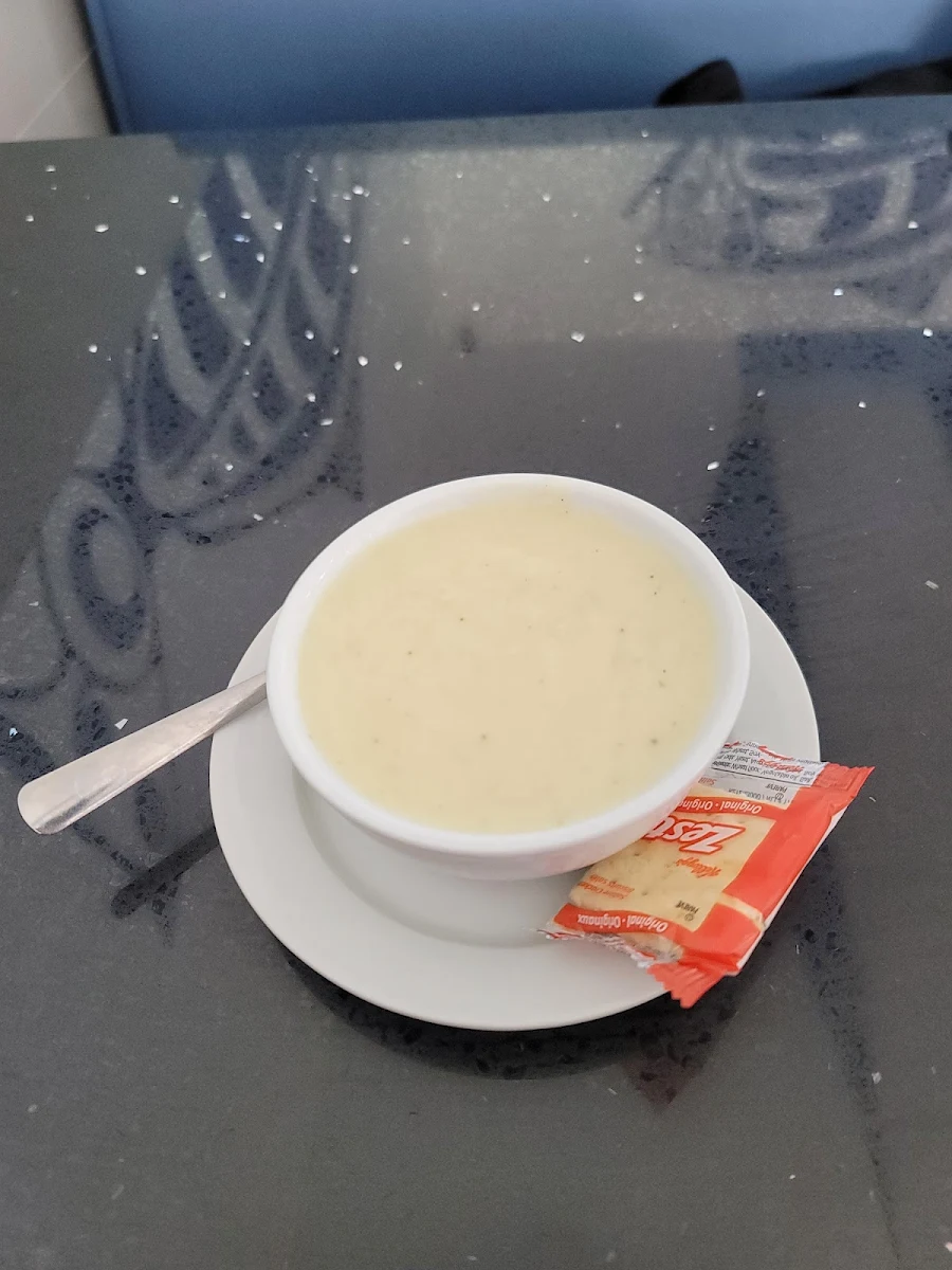 Fish Chowder, Halibut House Fish and Chips