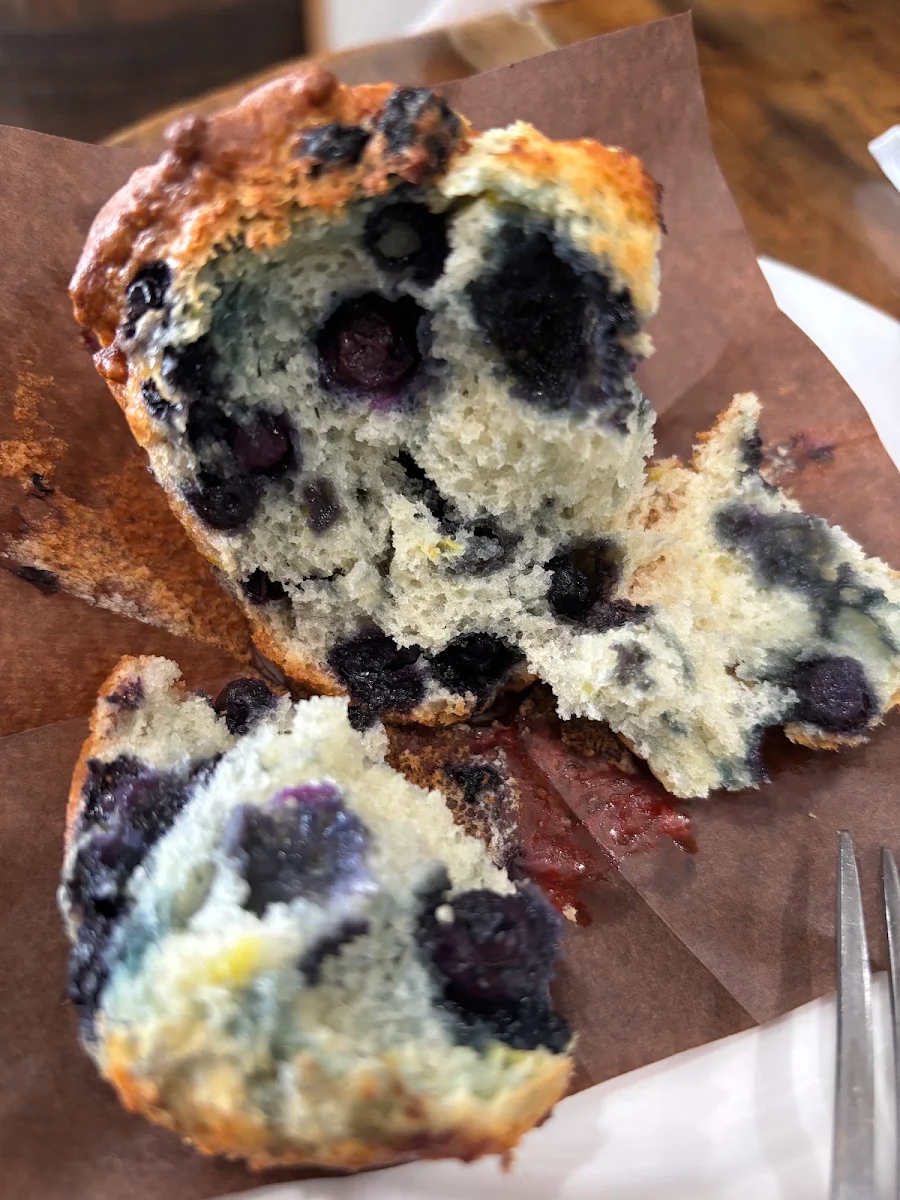 Blueberries Scone