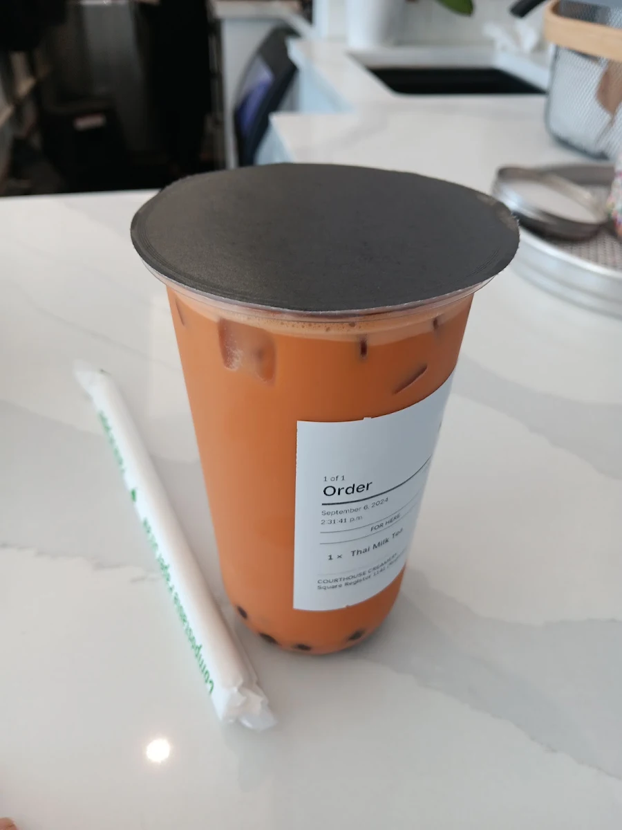 Thai Milk Bubble Tea
