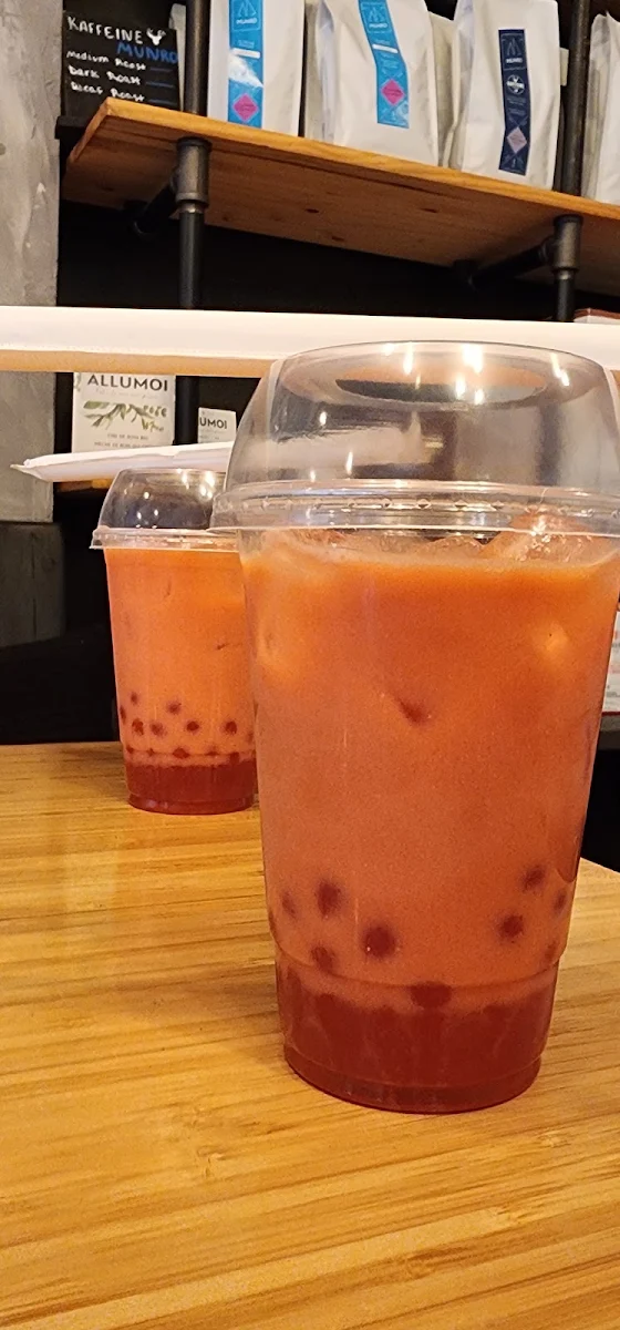 Strawberry Watermelon Bubble Tea