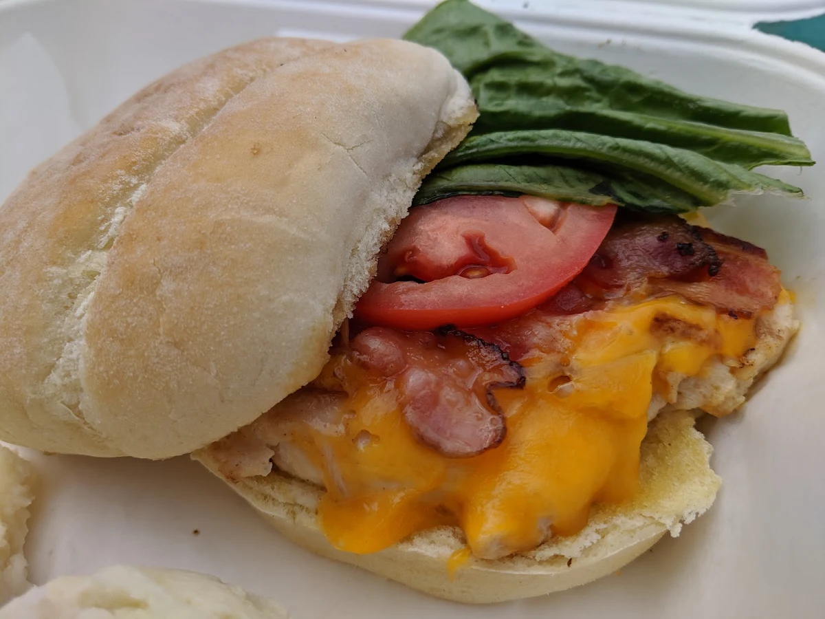 BBQ Chicken Bacon Burger