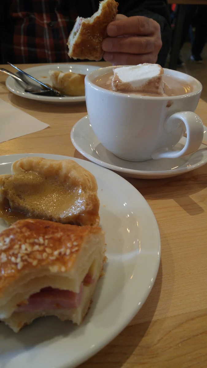 Coffee Latte Ham and Cheese Croissant Buttertart