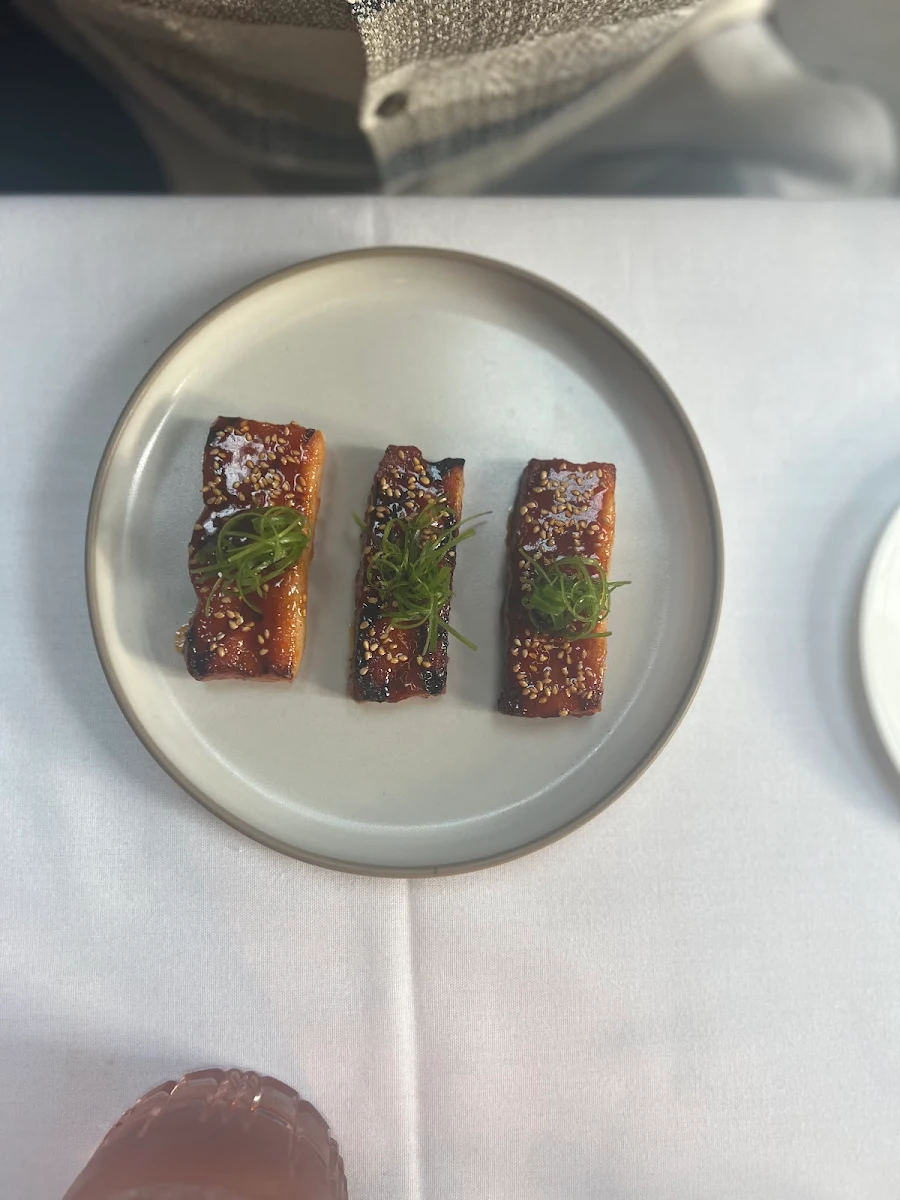 Charred Sakura Farms Pork Belly