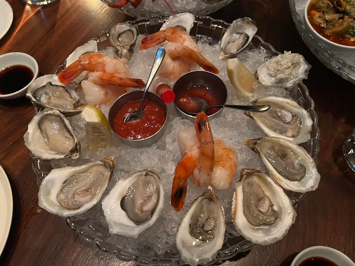 Oysters on the Half Shell Each