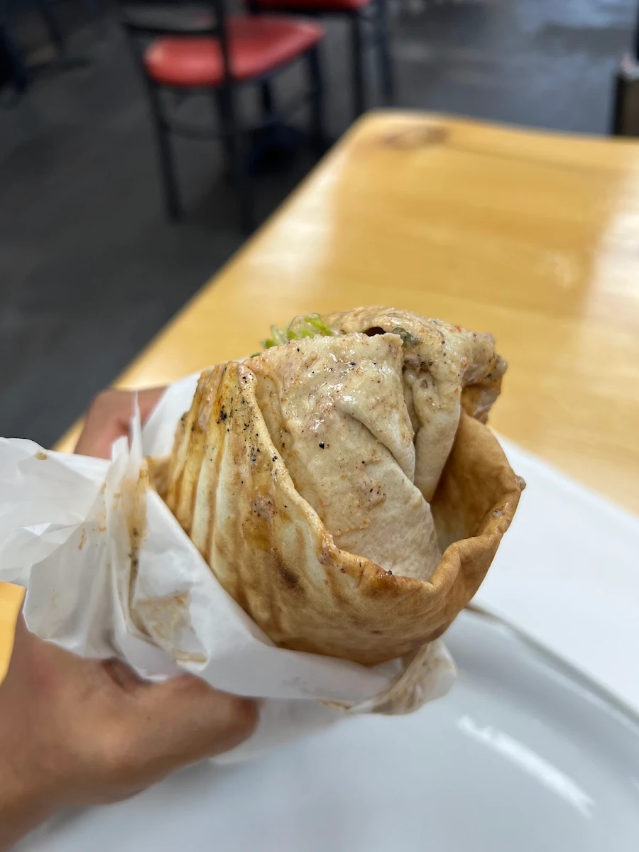 Beef Shawarma Wrap