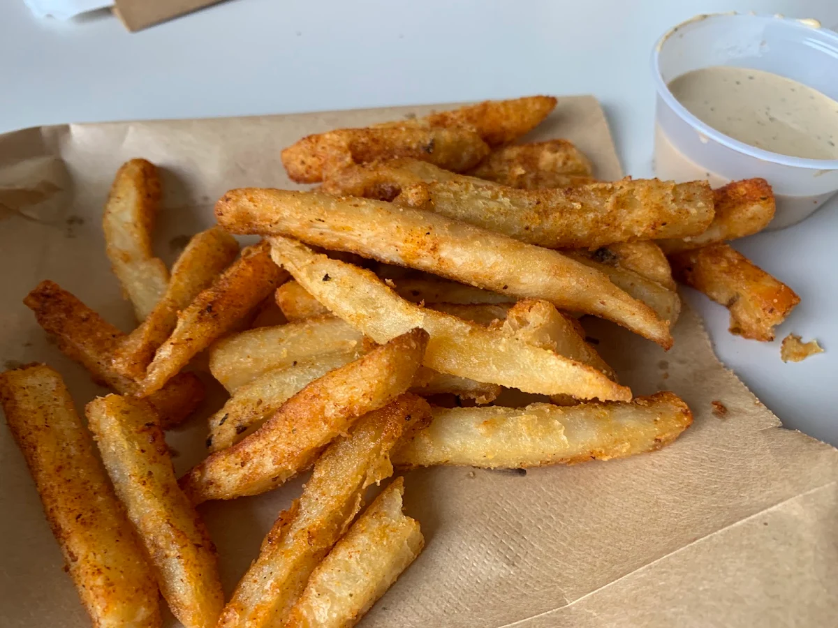 Clear Coat Seasoned French Fries Bag