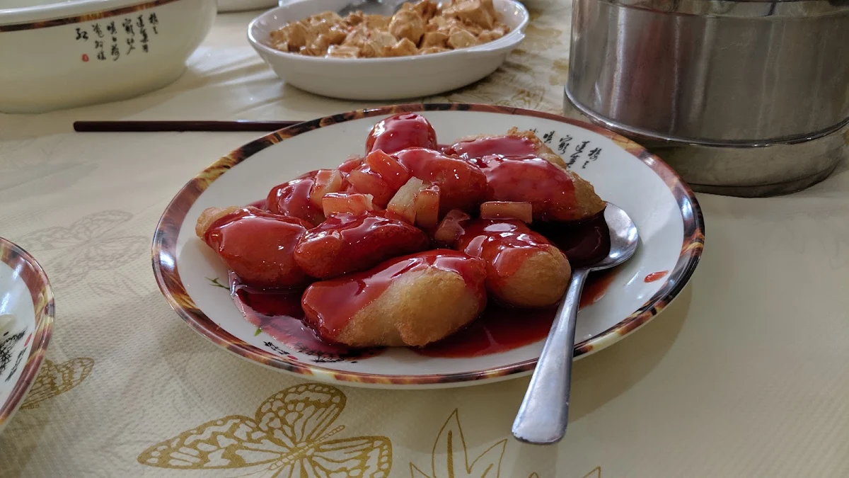 Fried Fish with Tomato Sauce