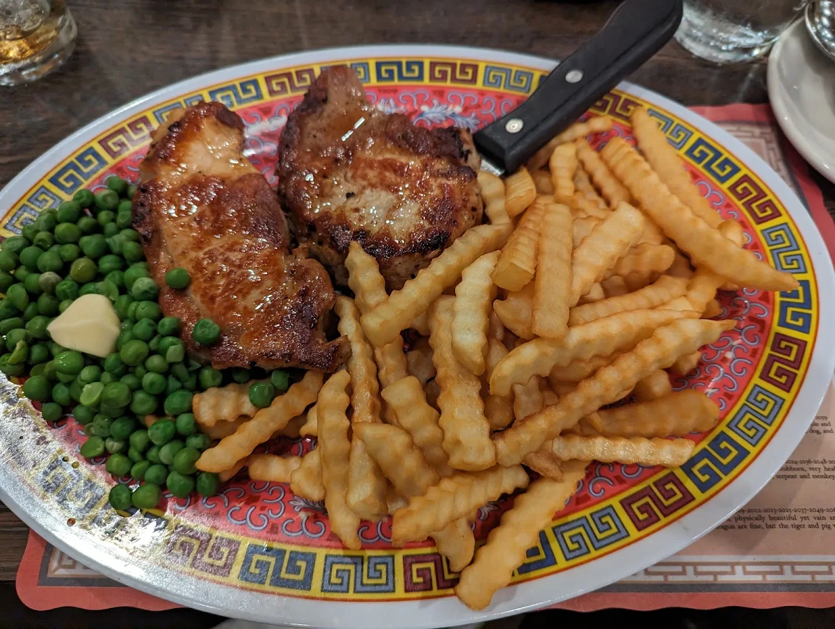 Pork Chops and Fries