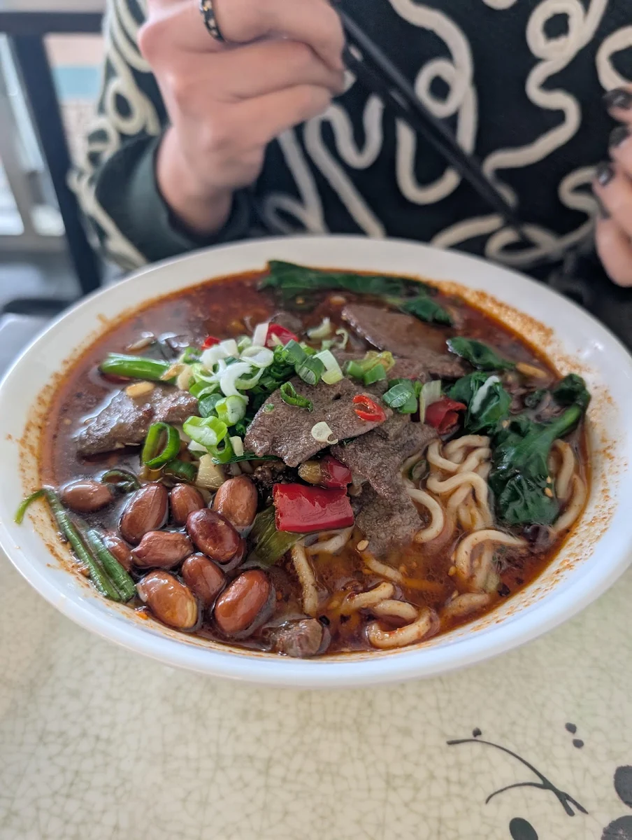 B3 Pickled Chili Pork Liver Noodles