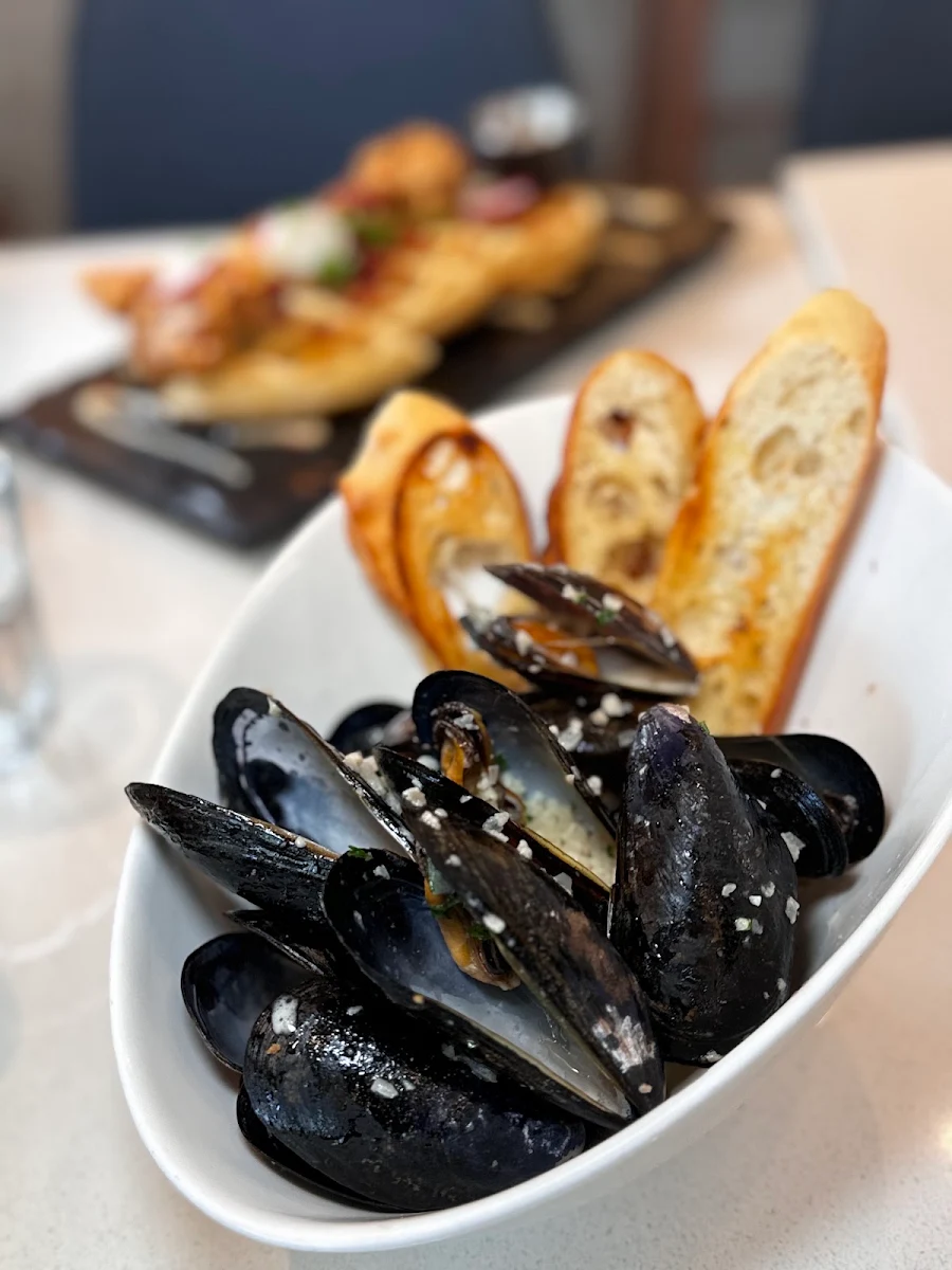White Wine Mussels