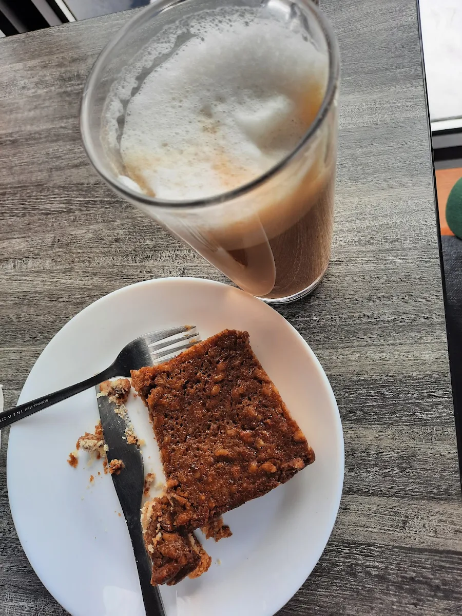 Latte and Pecan Pie