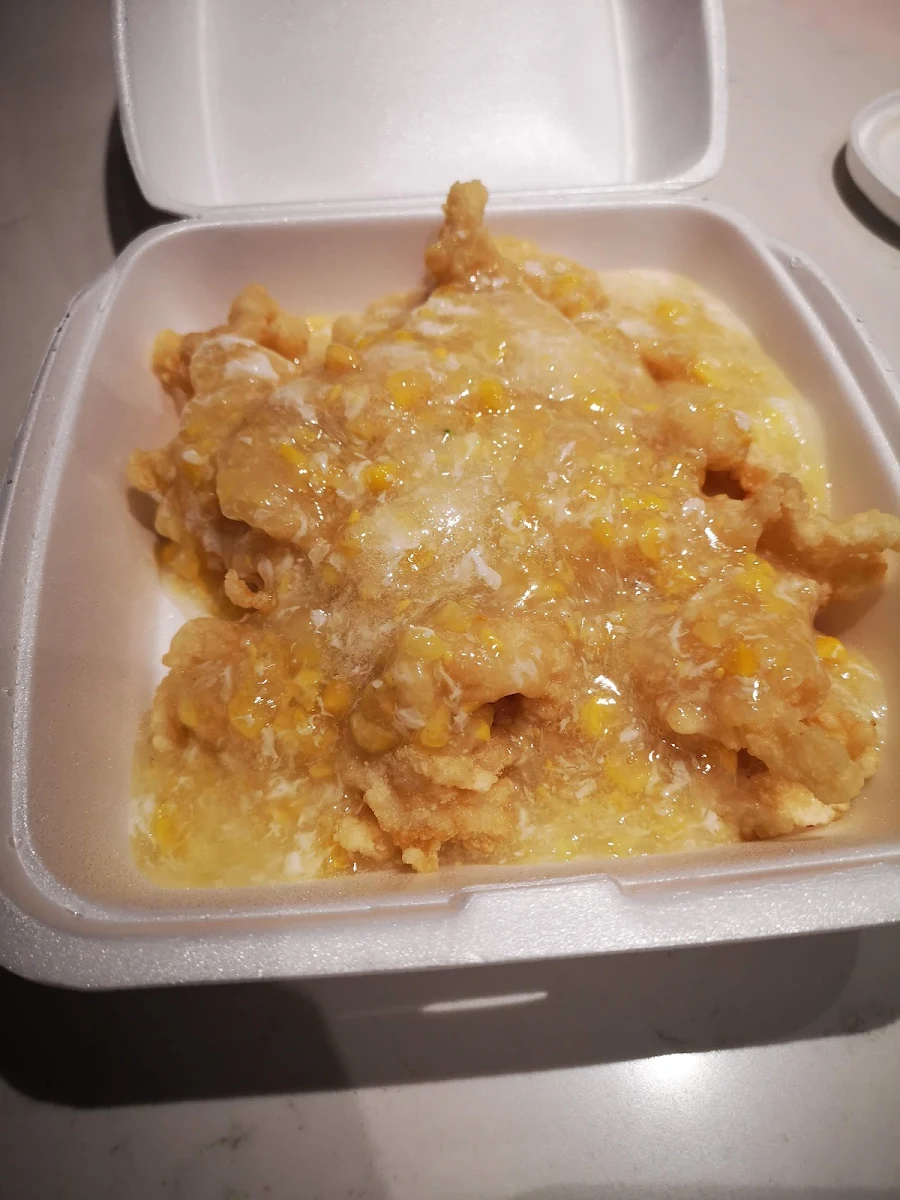 Fish Fillet with Sweet Corn Sauce