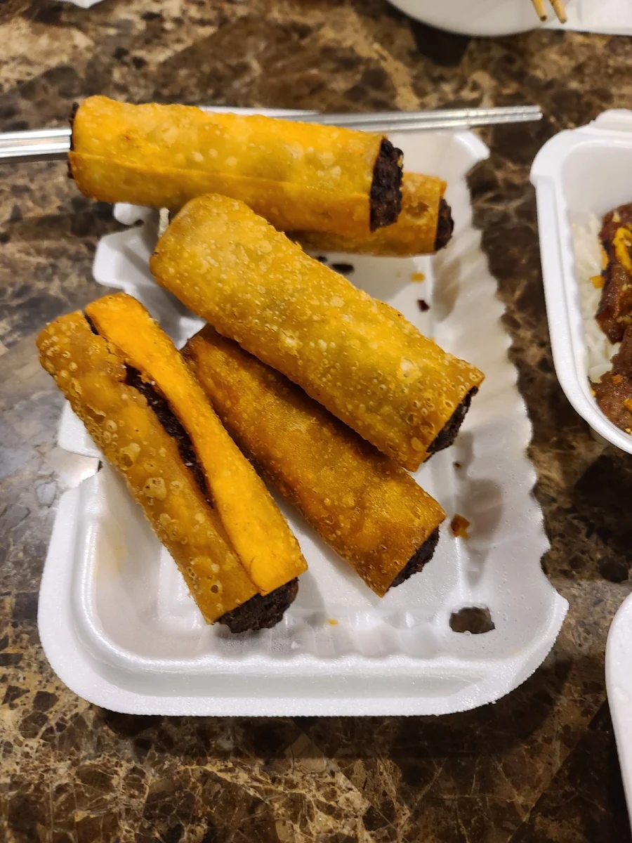 Opened End Egg Rolls