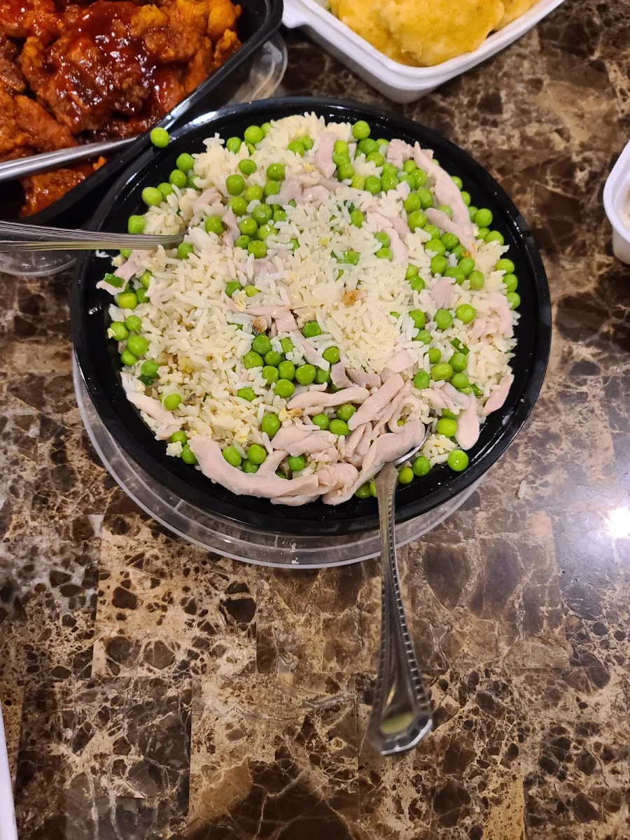 Salted Fish and Chicken Fried Rice