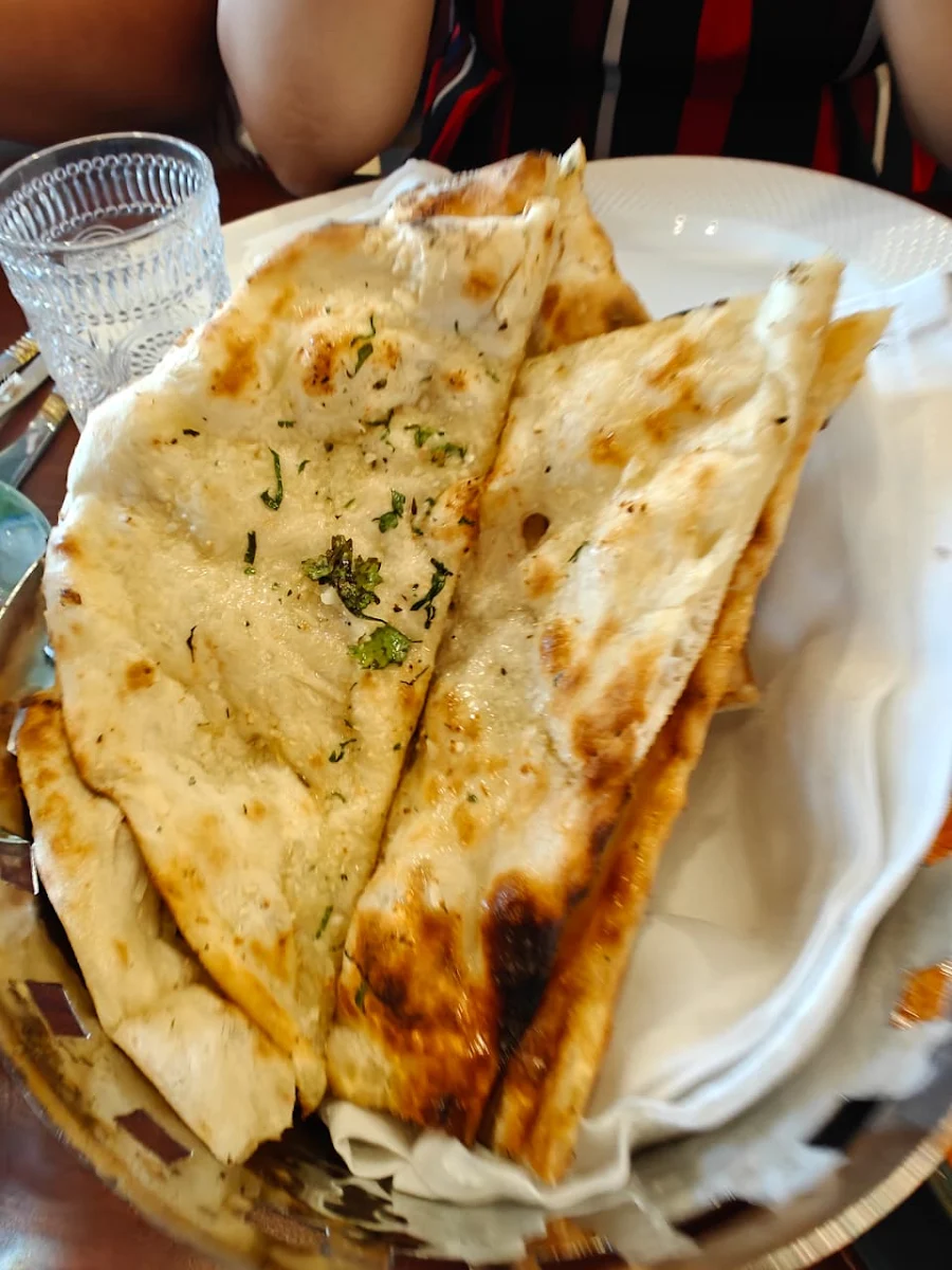 Folded Butter Naan