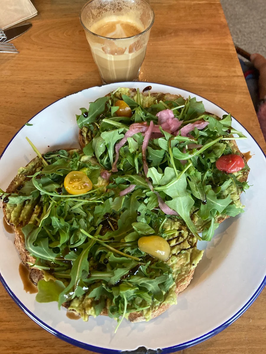 Avocado Toast and Cortado