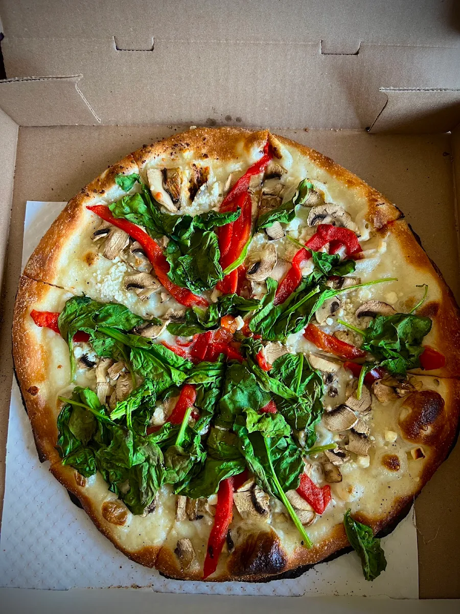 Rustic Veggie Pizza