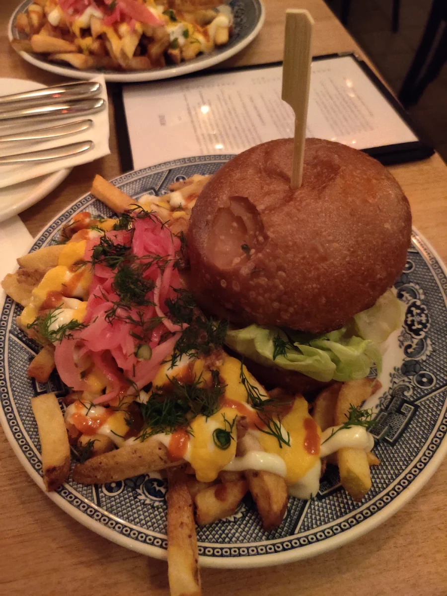 Burger and Fries
