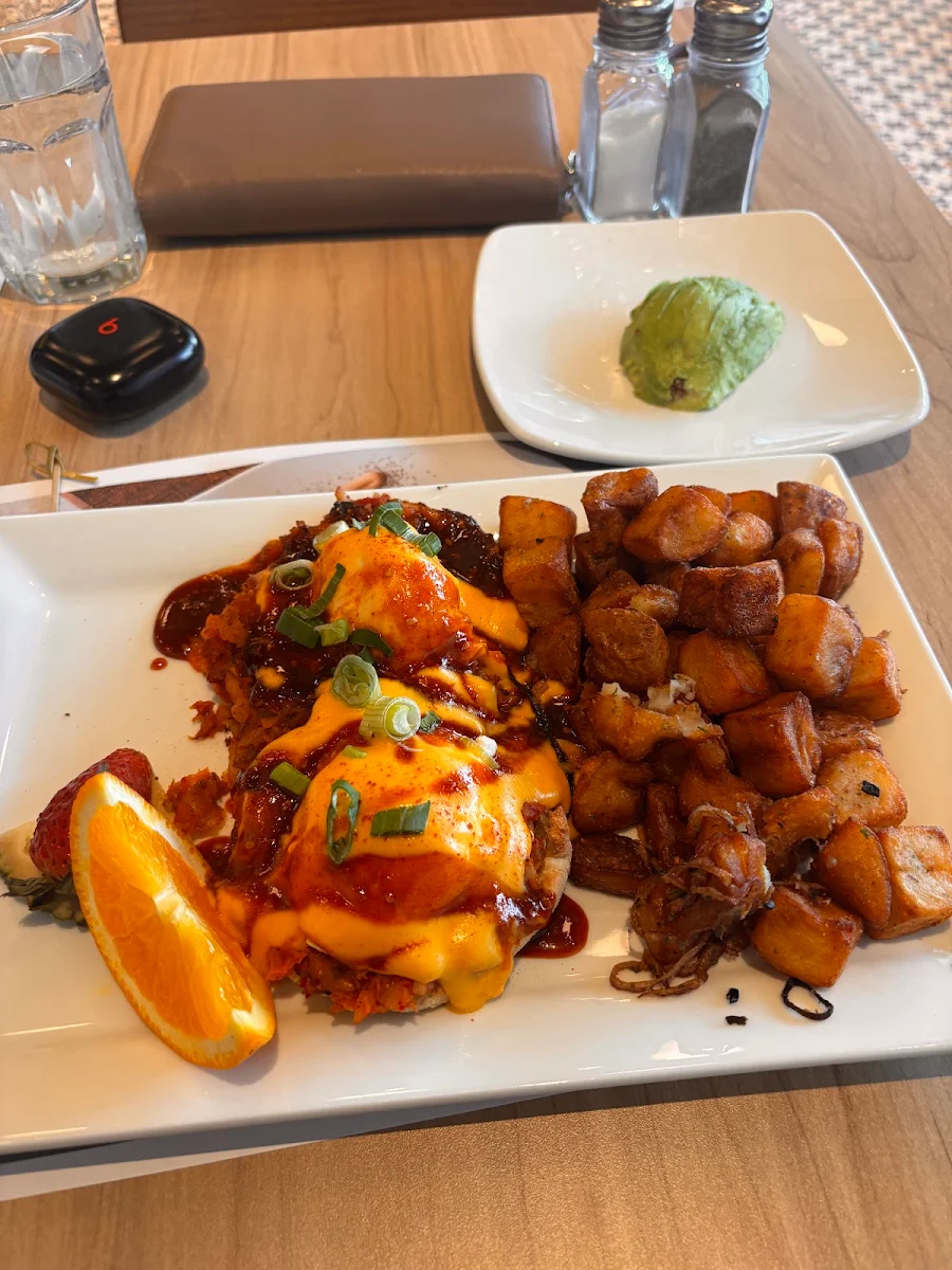 Kickin Kimchi Egg Benedict