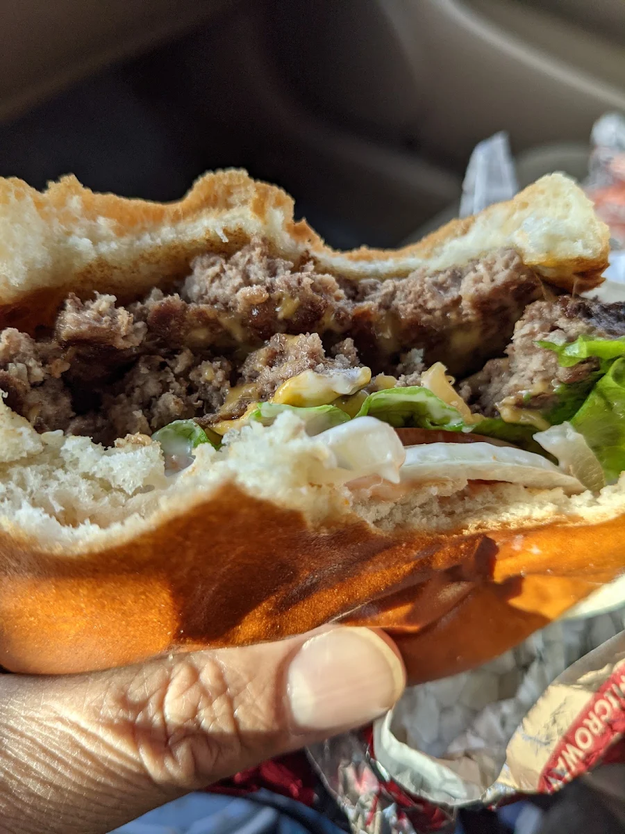 Dave's Double Cheeseburger