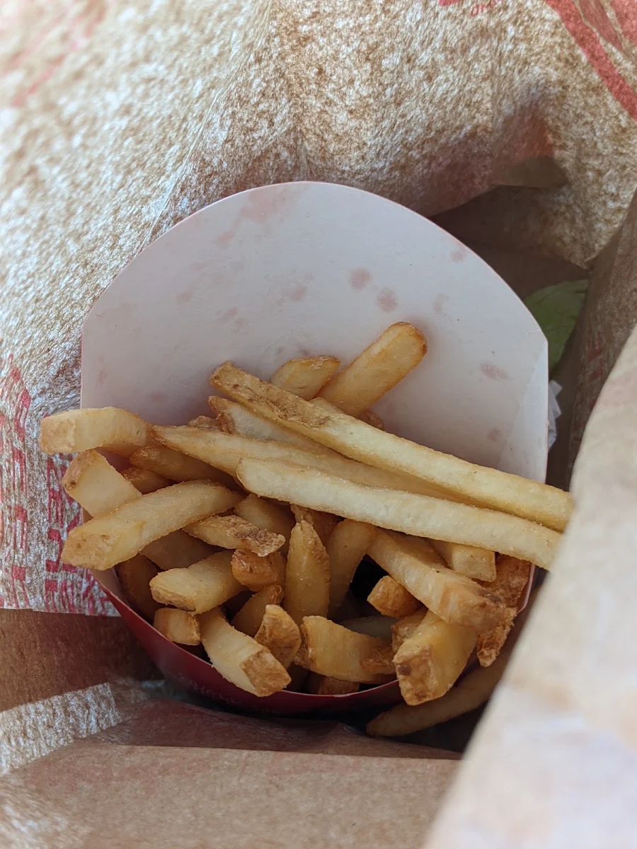 Fries with Sea Salt Cals 210-470