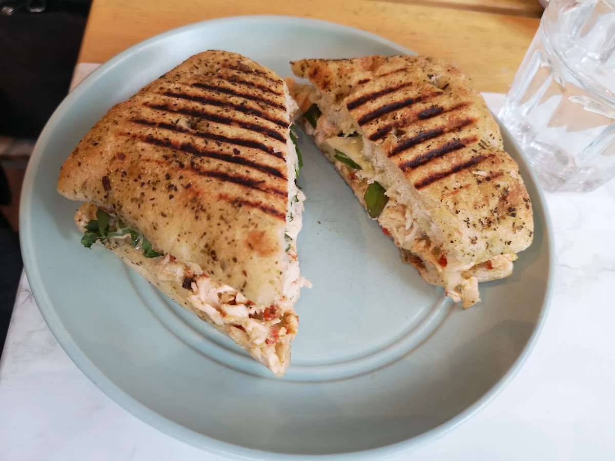 Pesto Chicken Panini