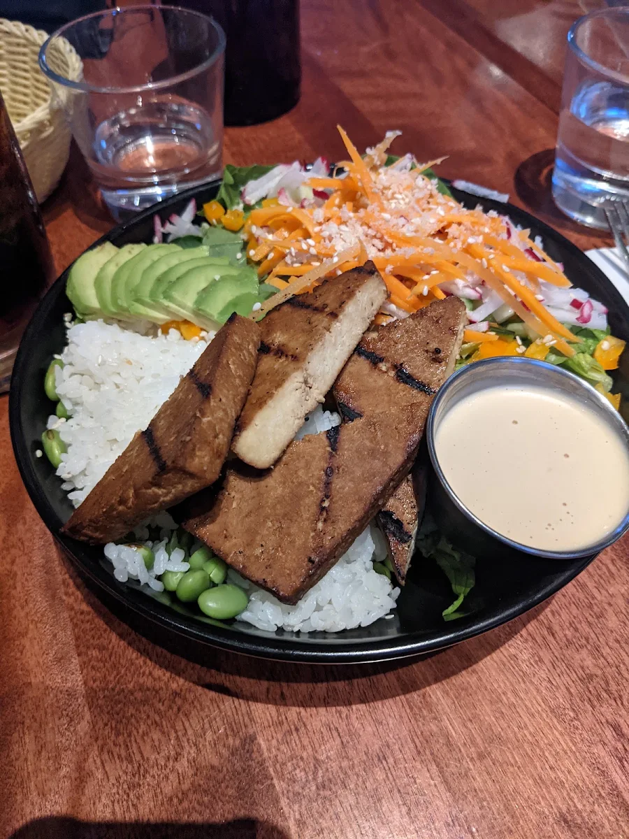 Poké Au Tofu Grillé Grilled Tofu Poké