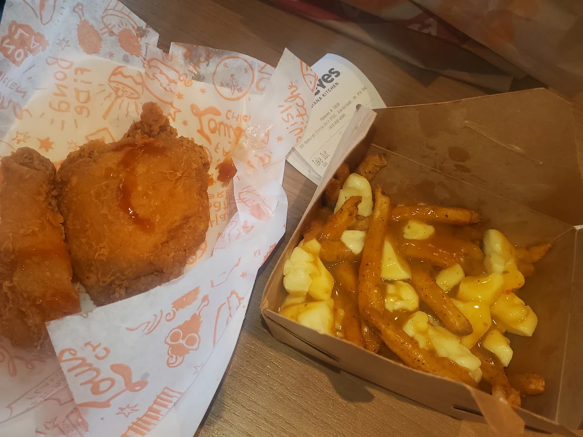 Fried Chicken and Poutine