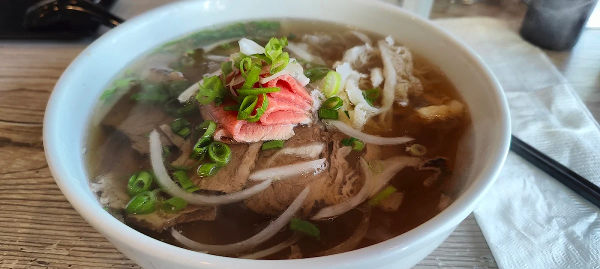 Beef Pho with Well Done Beef