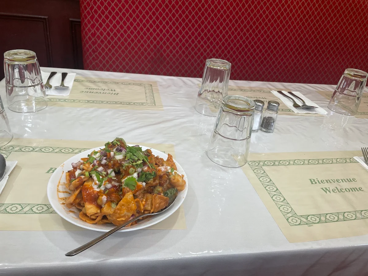 Channa Samosa Chaat