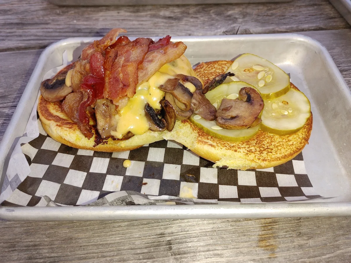 Mushroom Swiss Burger