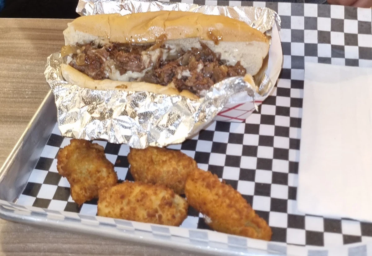 The Utility Cheese Steak Combo